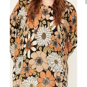 Show Me Your Mumu floral oversized sweater